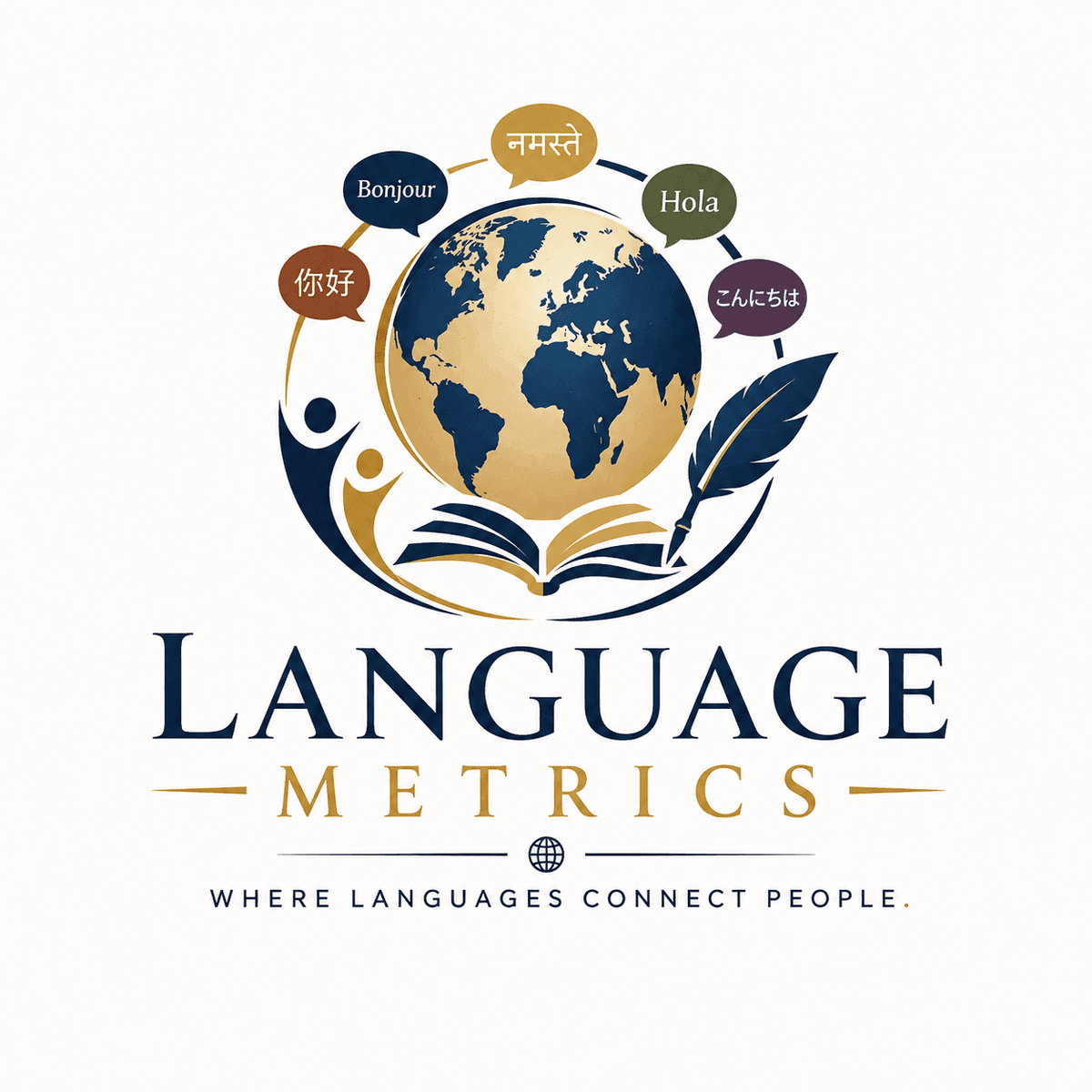 Language Metrics — Where Languages Connect People